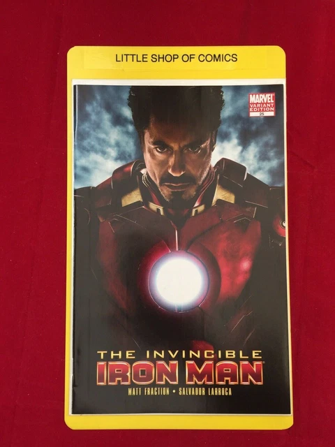Invincible Iron Man (2008) #25 Movie Variant VFNM New Armor Robert Downey Jr MCU