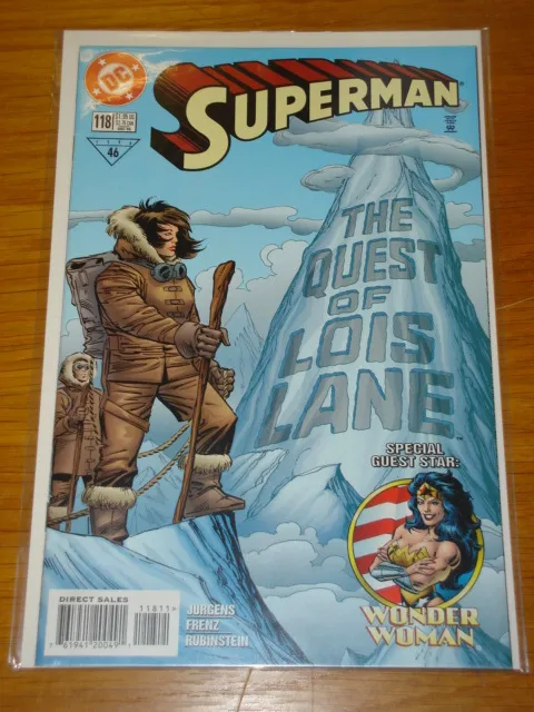 Superman #118 Vol 2 Dc Comics Near Mint Condition December 1996