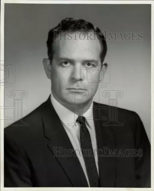 Press Photo O.R. Crawford, East Texas Pulp and Paper of Evadale vice president