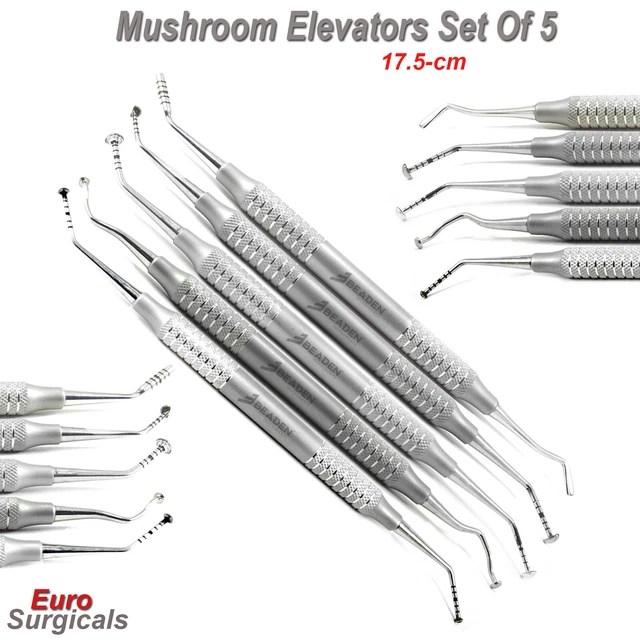Kit D'élévateurs à Sinus Pour Chirurgie Dentaire - Inox, Avec Plateau Et Rack De Rangement