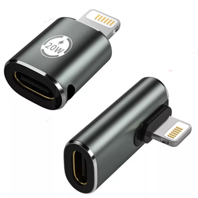 Adattatore da Lightning M a USB-C F carica sincronizza per Apple iPhone e iPad