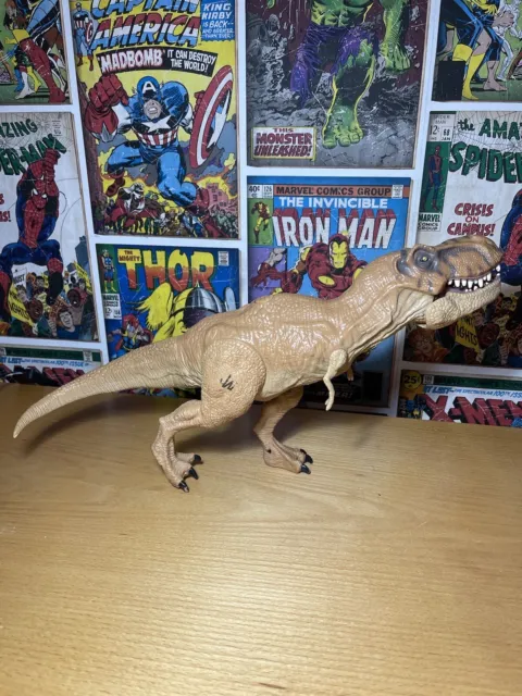 Jurassic World Tyrannosaurus Rex Chomping Action 16" Hasbro 2015 T Rex Figure JW