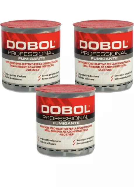 3 DOBOL INSETTICIDA FUMIGANTE → 20 gr.