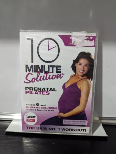 10 Minute Solution Prenatal Pelates DVD New & Sealed Free UK P&P!!