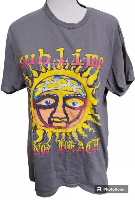 Sublime Long Beach T-Shirt Size Medium Rock Band