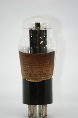 Audiola 58 VALVOLA PHILIPS TUBE VALVE VALVOLE CGE RADIO MARELLI SCRIGNO AEDO CGE Audiola 