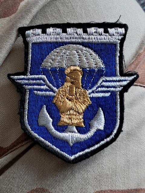 INSIGNE /BADGE /PUCELLE 17° régiment du génie parachutiste A.Bertrand