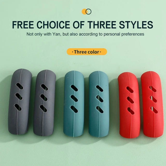 2pcs Pot Holder For Skillet Handle Cast Iron Hot Fry Pan Cover Silicone Covers