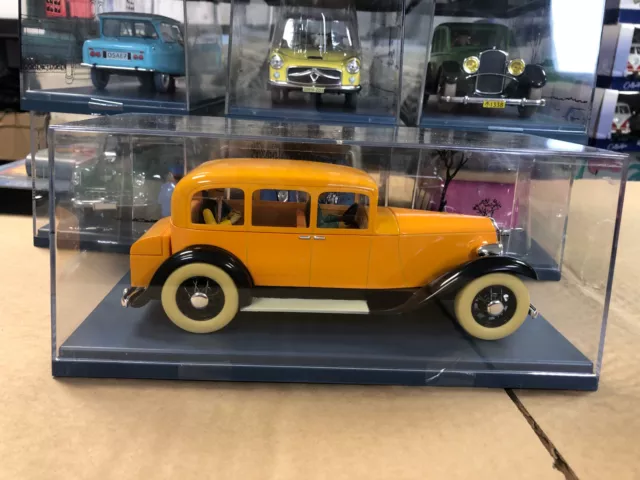 Voiture TINTIN 1/24 Collection Hachette N°68 La Voiture de Wang Jen Ghié