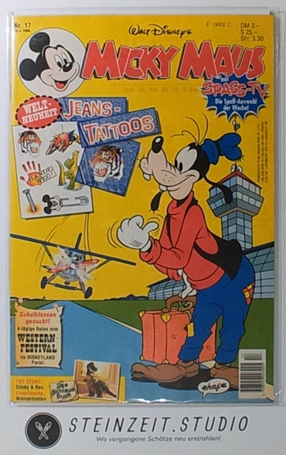 Micky Maus - Heft Nr. 17/1996 - (18.04.1996) - Zustand 1-2