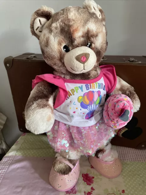 Birthday Build a bear in NEW BAB party outfit