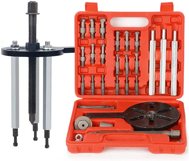 21 in 1 Bearing Puller Set Bearing Removal Tool 3 Jaw Puller Disassembly Inner H