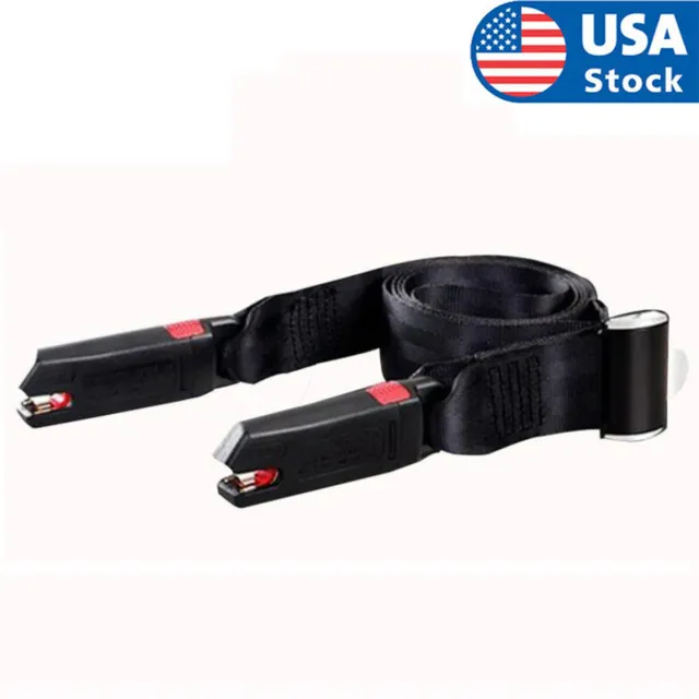 Child Kids Safe Car Seat Strap Kit Install Fixed Belt Connector Isofix Latch