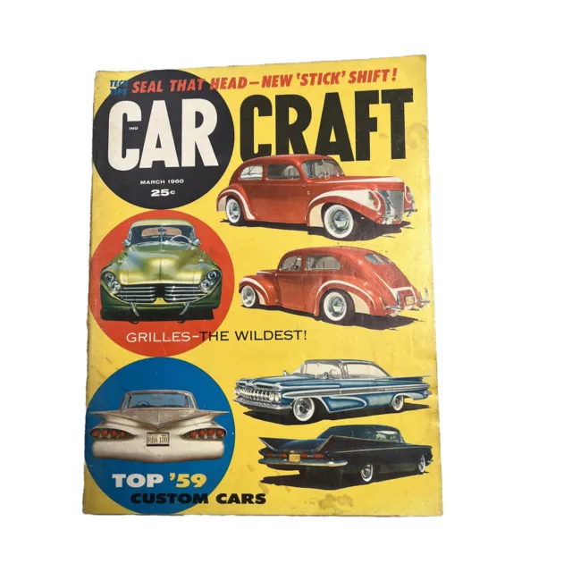 Vintage Car Craft Magazine March 1960