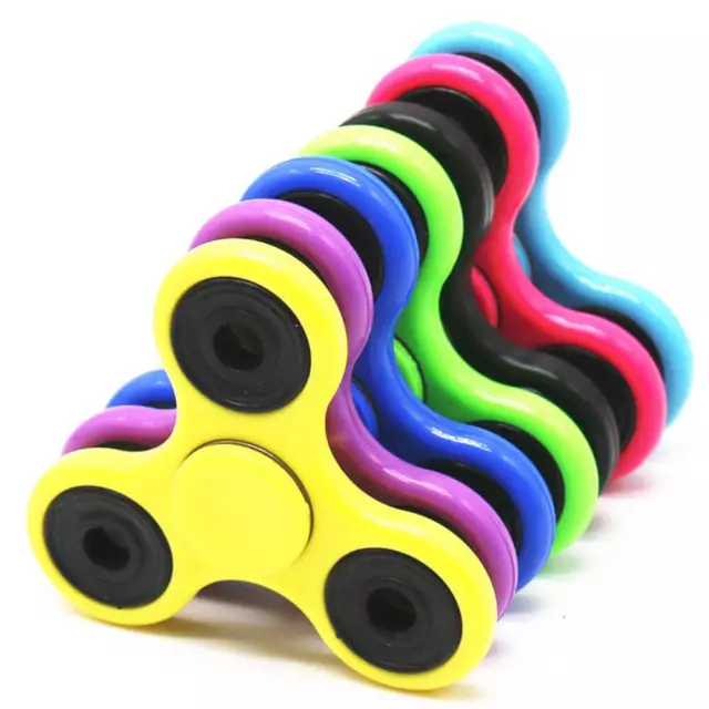 Fidget Spinner Finger Hand Focus Spin Bearing Stress Funny Face Toys Birthday