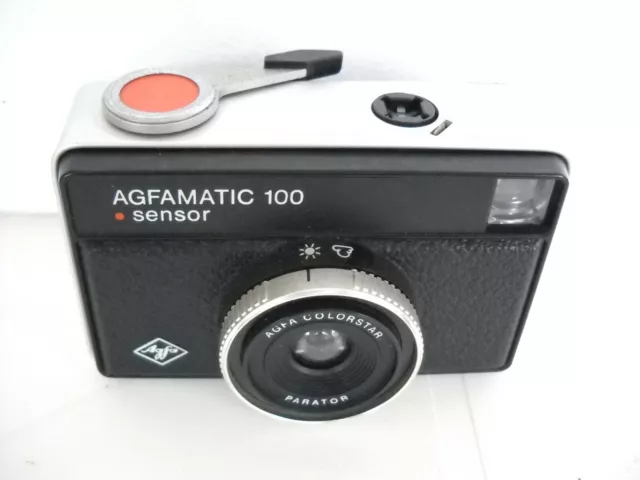 **1970`s AGFA AGFAMATIC 100 SENSOR 126 CARTRIDGE FILM VIEWFINDER CAMERA**