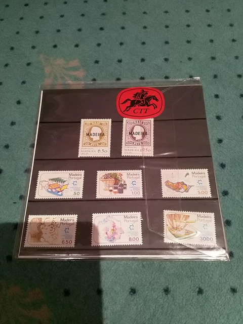Konvolut von 15 Briefmarken Madeira - Portugal postfrisch und original verpackt