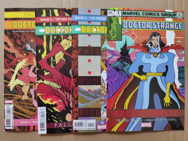 Marvel Comics Doctor Strange Fall Sunrise 2022 1-4 Complete FN/VF To VF (2)