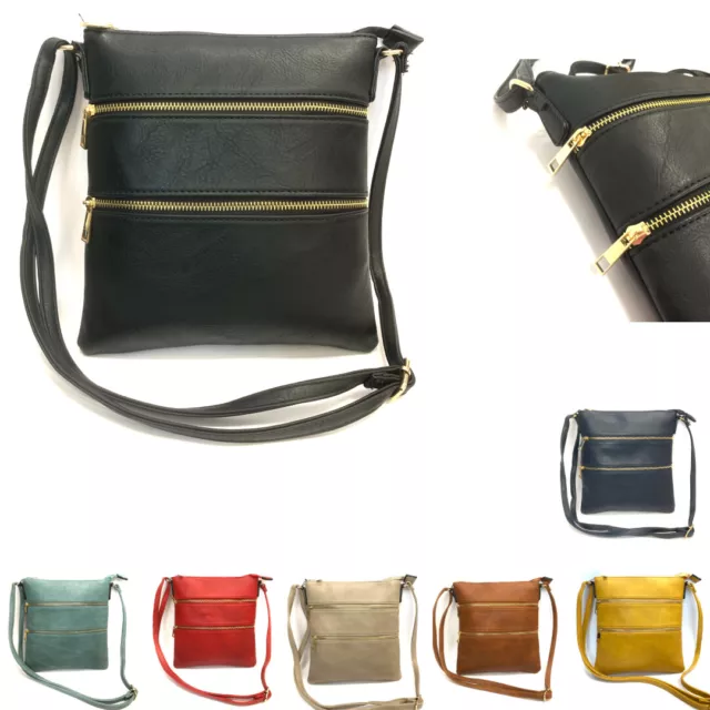 Borsa Borsetta Donna Pochette a mano Tracolla da spalla regolabile leggero nero