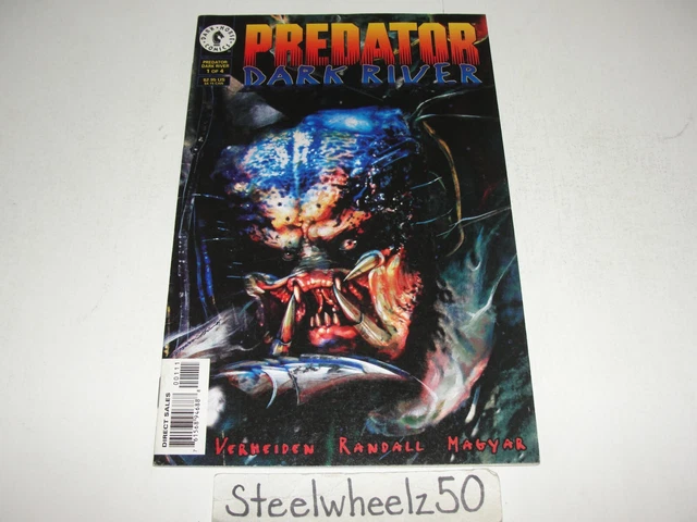 Predator Dark River #1 Comic Dark Horse 1996 1st Print Mark Verheiden Randall