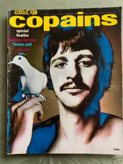 Salut Les Copains N ° 68 The Beatles F Gall C François J Dutronc