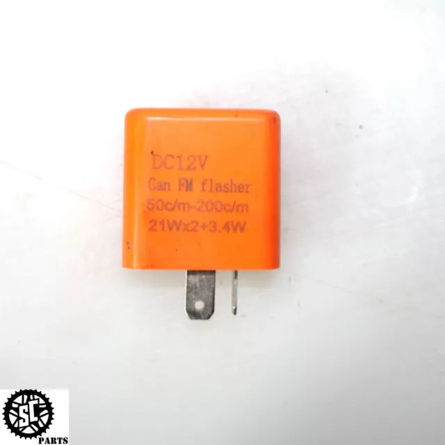 2014 2015 HONDA GROM MSX125 Adjustable Flasher Blinker Relay LED CAN FM H13