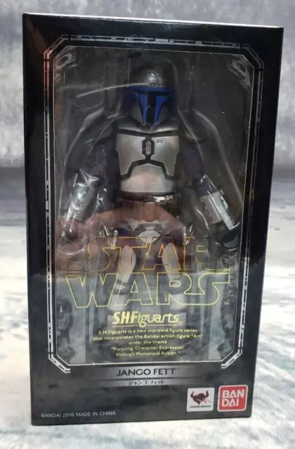 BANDAI S.H. FIGUARTS Star Wars JANGO FETT 6" Action Figure