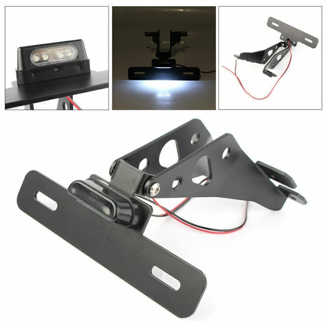 Motor License Plate Holder Bracket Fits Yamaha TMAX 530 DX T-MAX 530 SX 2017 -18