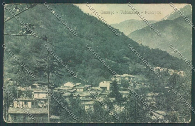 Lecco Casargo cartolina LQ4788