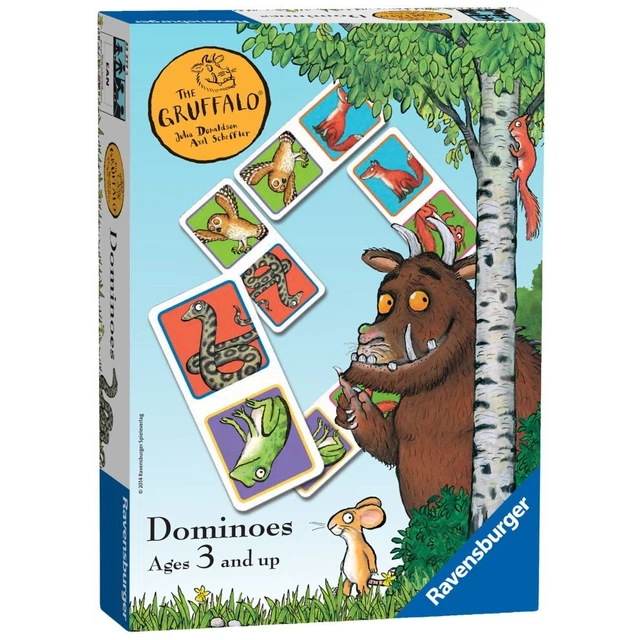 Ravensburger Memory The Gruffalo - Gioco Da Tavolo In Formato Tascabile, 48 Carte (24 Coppie), 2-8 Giocatori, 4+ Anni
