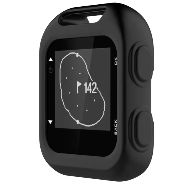 TUFF LUV Gel Silicone Peau Housse Étui pour Garmin Golf Approach G10 GPS - Noir