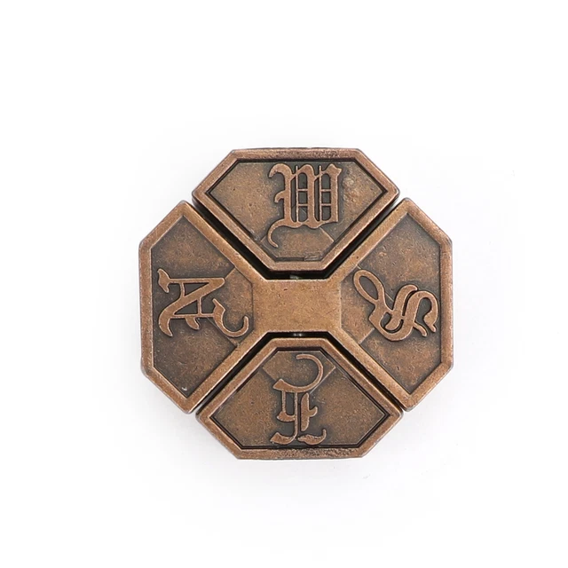 NEW Vintage Alloy Cast Puzzle Box Metal Lock Toys IQ Mind Brain Teaser Gift ⏳