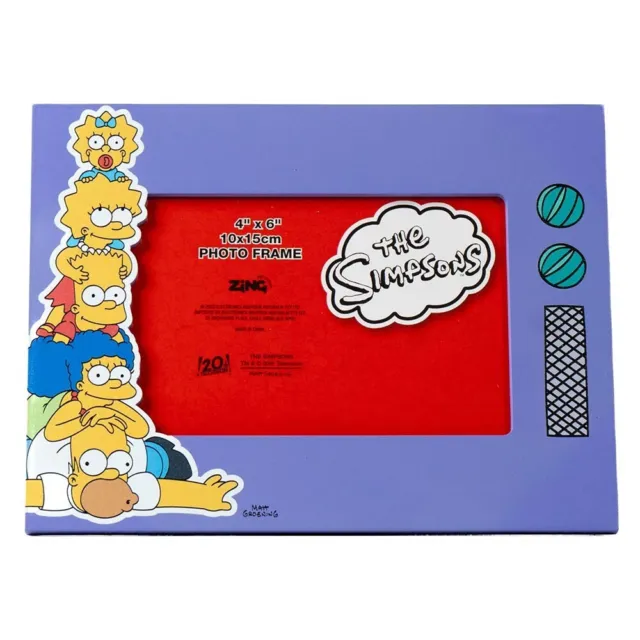 ~ The Simpsons Photo Frame ~ Homer ~ Marge ~ Bart ~ Lisa ~ Maggie ~