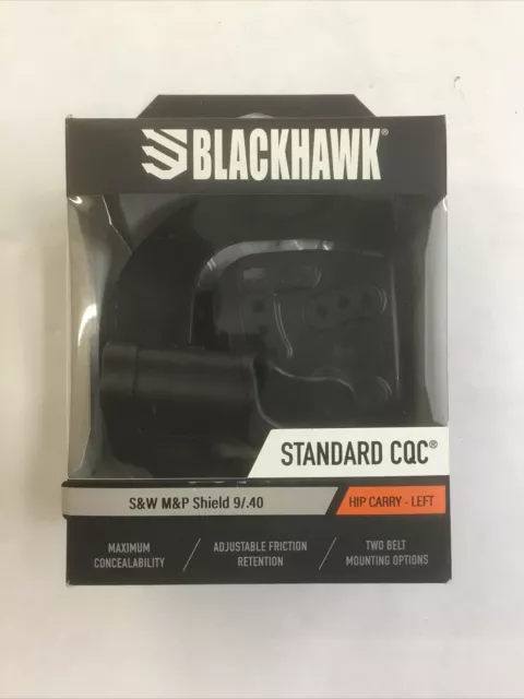 BLACKHAWK! Standard CQC Hip Carry LH Holster Smith And Wesson M&P Shield 9/40