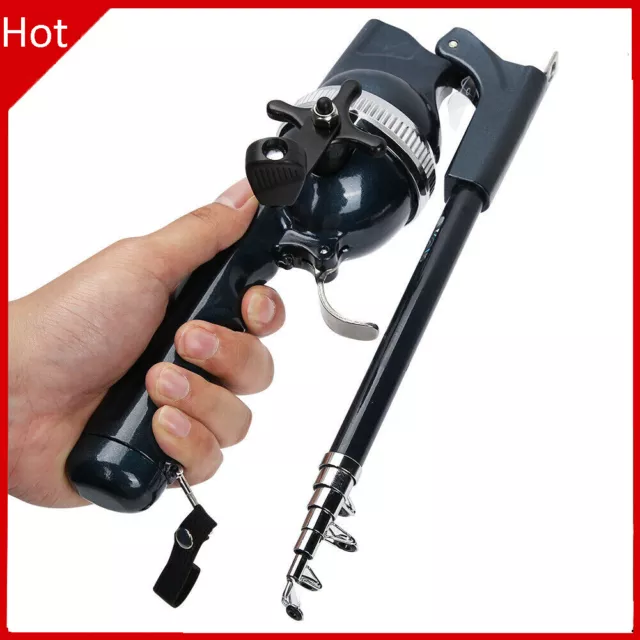 Fishing Rod With Reel With Reel Line And Baitcasting Combo Portable Casting Lure