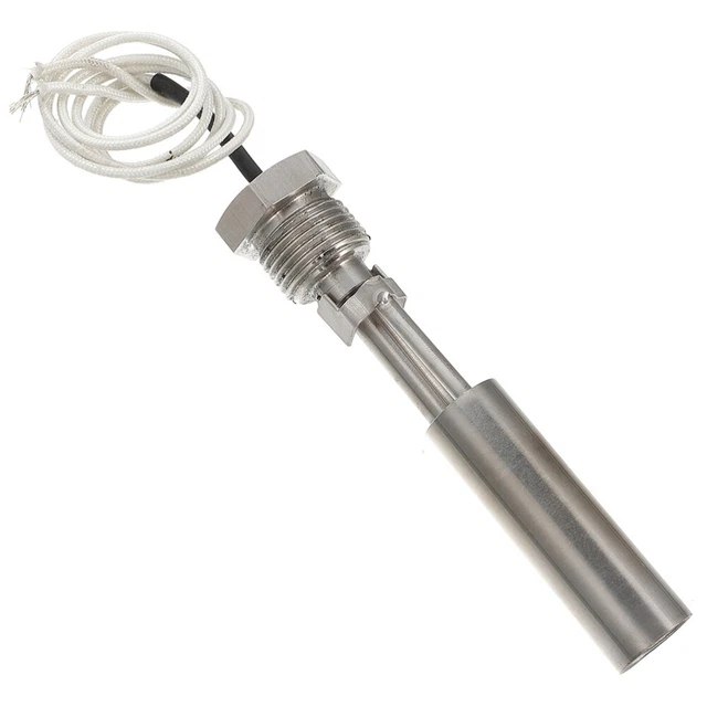 Produktbild von QUARKZMAN Edelstahl Schwimmerschalter 300 Mm – Vertikal, M10, 110V DC, 0,2A, Für Tank & Pumpe