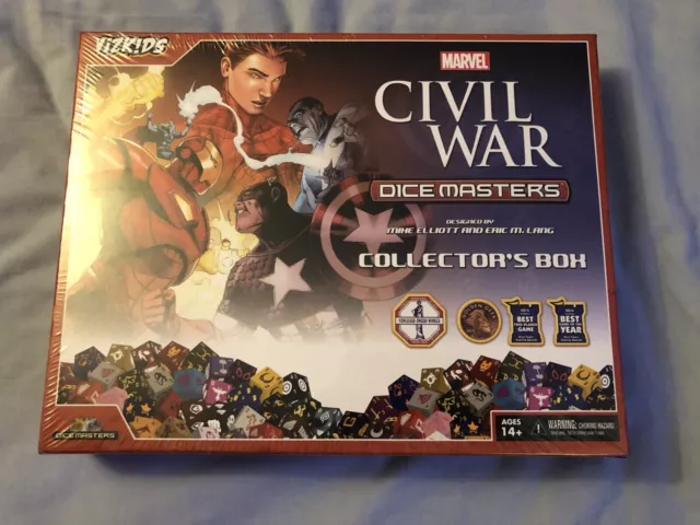 Marvel Civil War DICE MASTERS Collectors Box Set      ** NEW + SEALED **