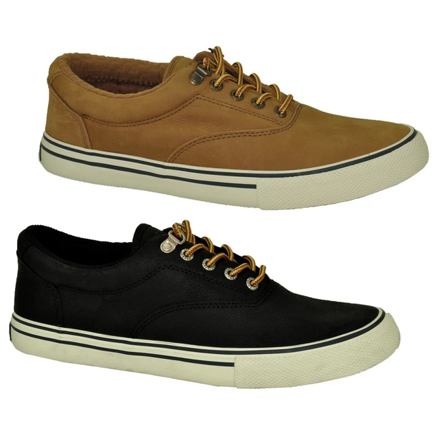 Baskets Sperry Top-Sider Femme Toile Rayée - Taille UK 6.5 - NEUVES SANS BOÎTE
