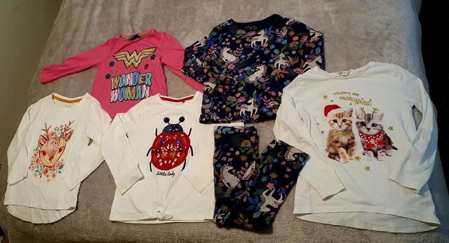 Girls age 4-5 bundle x 17 items! Onepiece, tops, dresses, leggings, sweatshirts
