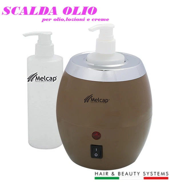 Réchauffe Huile pour Massage Professionnel + Conteneur 250ml Esthéticienne