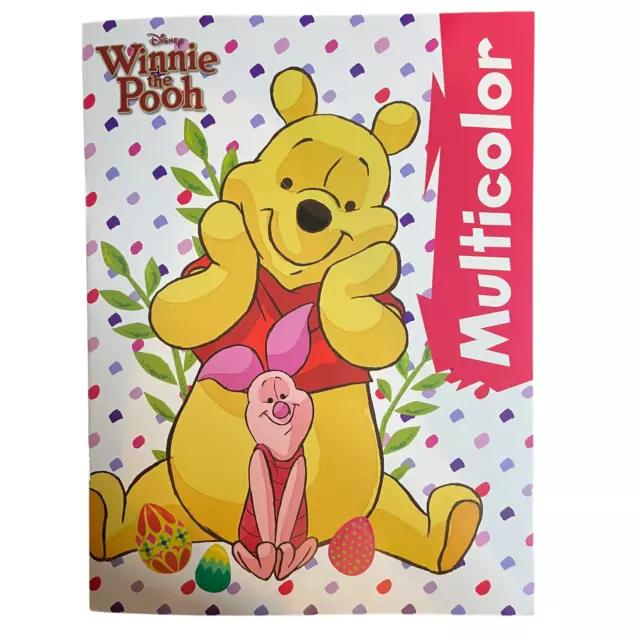 Winnie Puuh Disney Malbuch Ostern - Winnie the Pooh - DIN A4 18 Motive - Neu