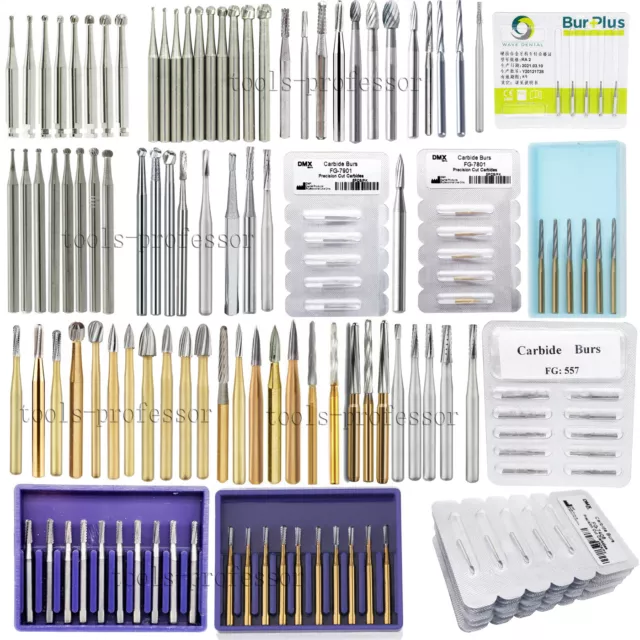 Dental Round Surgical Tungsten Carbide Bur Endo Bur For High/Low Speed Handpiece