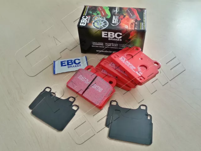 For Mitsibushi Lancer Evo 2.0 16V 1996- Saloon Rear Ebc Red Stuff Brake Pad Pads