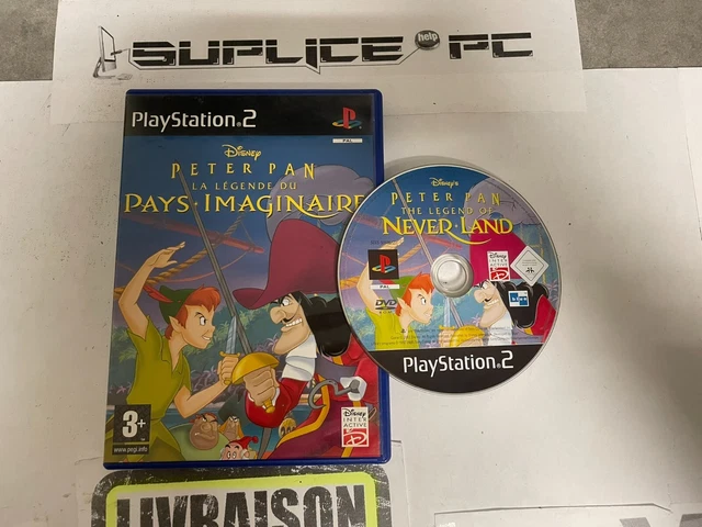 Jeu PS2 PETER PAN LA LÉGENDE DU PAYS IMAGINAIRE - Version PAL FR Boîte Sans Notice