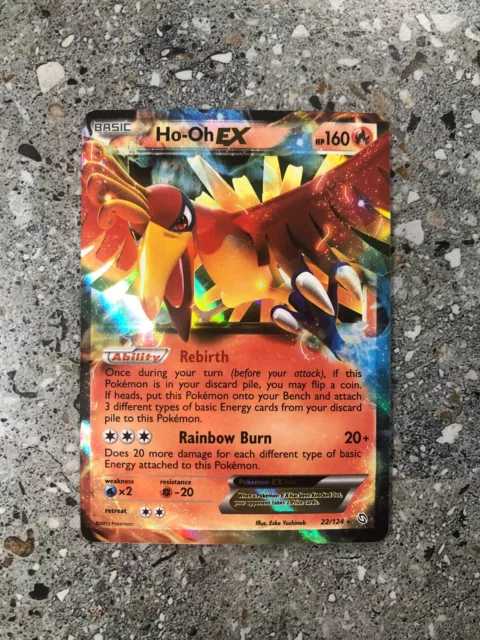  Pokemon - Ho-Oh-EX (22) - BW - Dragons Exalted - Holo