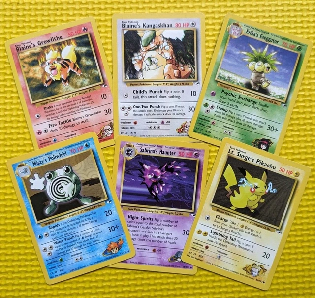 which pokemon card set has the best pull rates Pokemon Hitmonchan #107 Holo Rare Japanese Gym 1998 Pocket Monsters –  CardboardandCoins.com main image 0