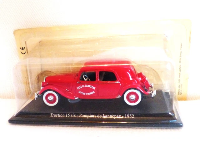 Modèle Voiture 1/43 Citroën Traction 11 BL Coupé 1938 - Atlas Norev - Neuf