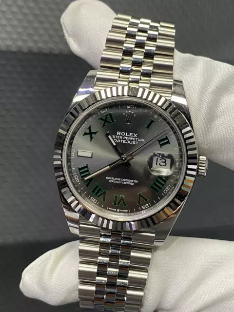 Rolex wimbledon acciaio shop