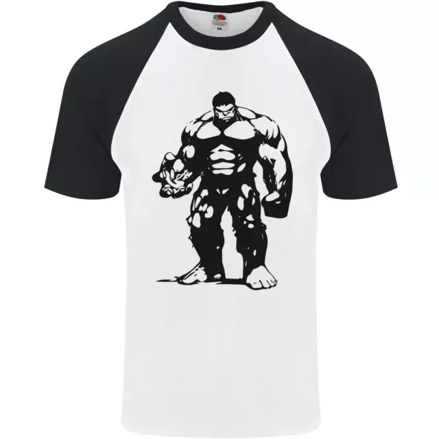 HOMME GYM T-SHIRT Crossfit Fitness Musculation Muscle Male Courte Slim Fit  Tee EUR 8,49 - PicClick FR
