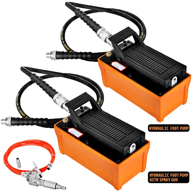 VEVOR POWER HYDRAULIC Air Foot Pump 10 Ton Replacement Control FREE